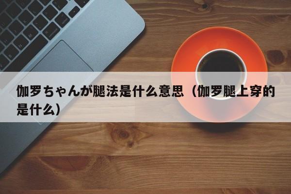 伽罗ちゃんが腿法是什么意思（伽罗腿上穿的是什么）