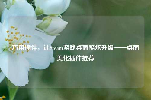 巧用插件，让Steam游戏桌面酷炫升级——桌面美化插件推荐