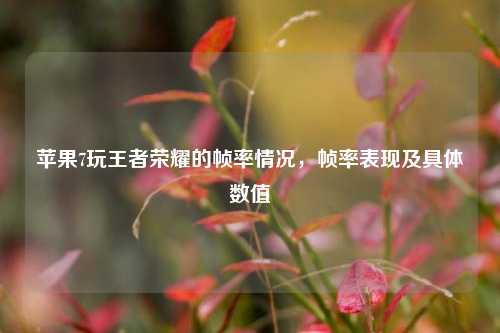 苹果7玩王者荣耀的帧率情况，帧率表现及具体数值