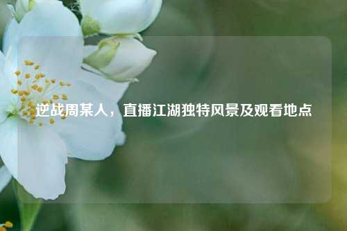 逆战周某人，直播江湖独特风景及观看地点