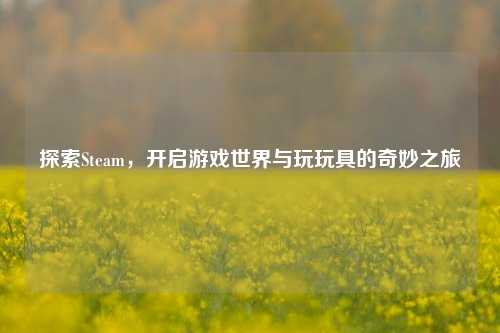 探索Steam，开启游戏世界与玩玩具的奇妙之旅