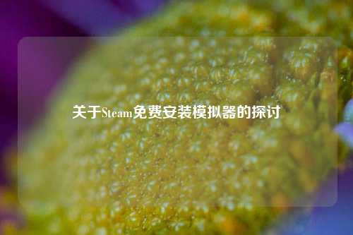关于Steam免费安装模拟器的探讨