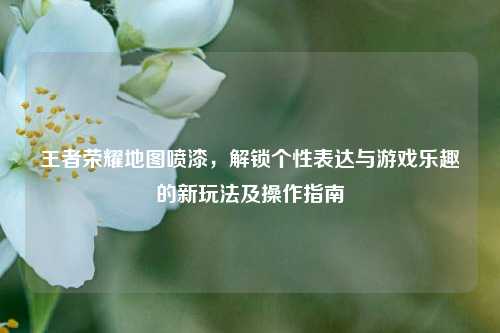 王者荣耀地图喷漆，解锁个性表达与游戏乐趣的新玩法及操作指南
